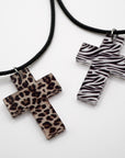 Maneater Cross Necklace